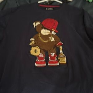 Makobi 2x trap star, Teddy Hennessey, smoking bear